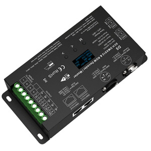 D5(5 Pin) 5 canali 6A 12-24VDC DMX512 RDM Decoder DMX Master RGB Controller LED Pwm Dimmer a tensione costante per luce a LED - Product Image 3