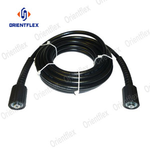250 Bar 4000Psi çok amaçlı yüksek basınç 1/4 400 metre güç basınçlı yıkama hortumu 100Ft 100 20M <span class=keywords><strong>30M</strong></span> 50M 100M