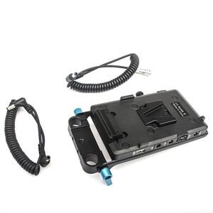 Çok fonksiyonlu v-kilit d-tap pil plakası adaptör V yayın SLR HD kamera kamera aksesuarları için montaj plakası - Product Image 4