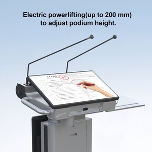360SPB 15.6&quot; Touch Screen Multimedia Table Android Lcd Smart Digital Podium Kiosk With Interactive Mic <strong>Computer</strong> For Conferences - Product Image 4