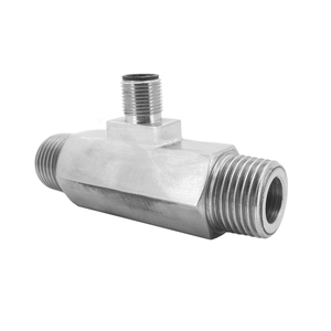 Medidor de flujo de enchufe de aviación de acero inoxidable Sensor de flujo de agua Sensor de flujo de señal de pulso de salida - Product Image 5