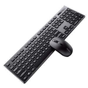 Conjunto de teclado y ratón óptico V3MAX Slim, ergonómico y silencioso, 2022g, para negocios y oficina, nuevos, 2,4 - Product Image 1
