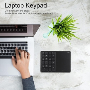 Touchpad Keypad BT Wireless <strong>Numeric</strong> <strong>Keyboard</strong> Mini Numpad Keys Number Pad Digital <strong>Keyboard</strong> for PC Accounting Tasks Keypad - Product Image 2