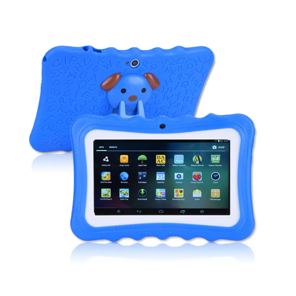 Tableta para niños, tablet de 7 pulgadas con Android Quad Core, barata para educación y juegos