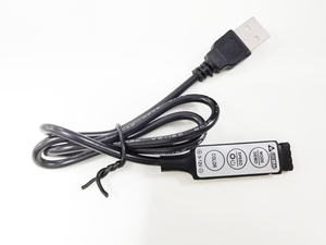 3 Tasten USB Mini DC 5V RGB LED Kabel Lichts teuerung Dimmer Fernbedienung Für 2835 5050 3528 RGB Strip Light - Product Image 5
