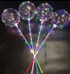 4个功能开/关快速/慢速/无闪烁彩色/多色3m 2pcs电池红色蓝色绿色粉红色手柄led灯串 - Product Image 5