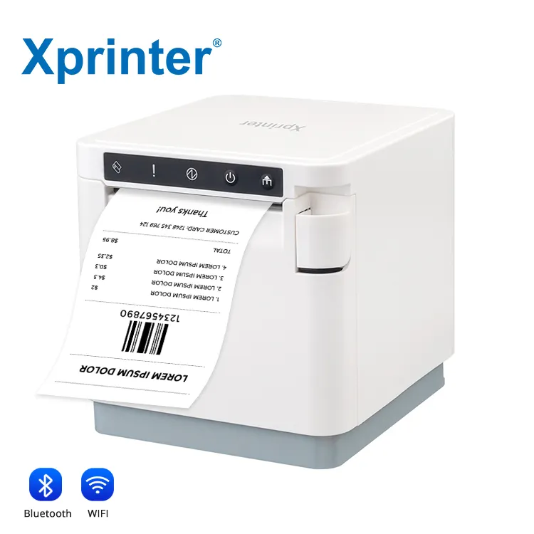 Xprinter XP-T890H stampante termica per ricevute biglietto con sistema Pos per ristorante Online stampante per biglietti da 80mm