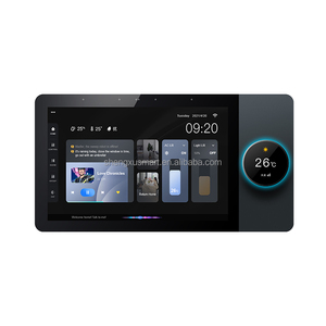 Novo Tuya Zigbee Gateway Amplificador de Parede Multi-Funcional Smart Home Música Tuya Centro Touch Screen App Controle Wi-Fi Elétrica