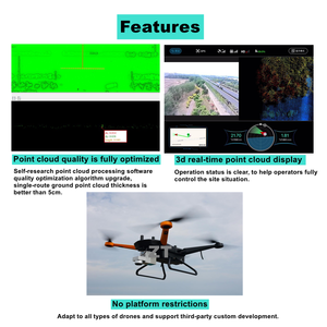 LIDAR and Post-processing <strong>Software</strong> Available for Sale UAV Fine Patrol Track Planning Grid Inspection 3D Laser Scanner - Product Image 6