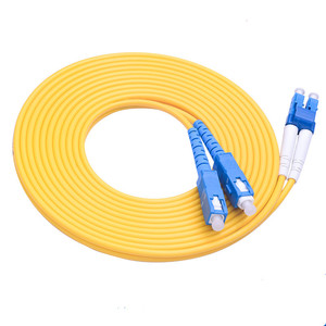 Açık tek modlu SC FC LC ST APC UPC çok modlu Simplex dubleks LSZH Glasfaser-Patchkabel 2.0/3.0MM Fiber Jumper/Patchcord - Product Image 5