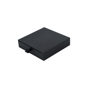 Sang trọng màu đen mờ trượt giấy các tông hộp bán buôn tùy chỉnh trượt ra ngăn kéo bao bì - Product Image 5