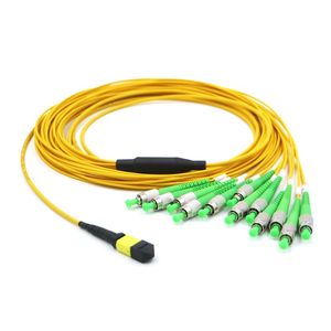 Cable de conexión de cable troncal de fibra MPO MTP con conector/LC/SC para WiFi POE IP TCP Networks Breakout Assembly - Product Image 1