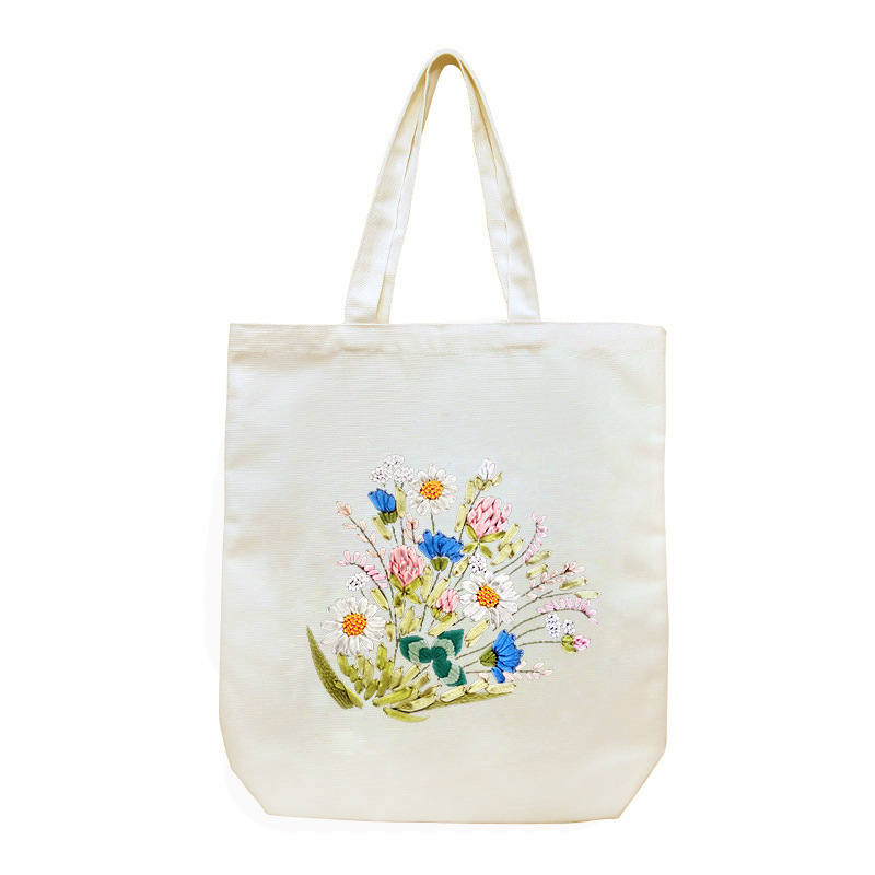 6 Kit de sac fourre-tout de broderie