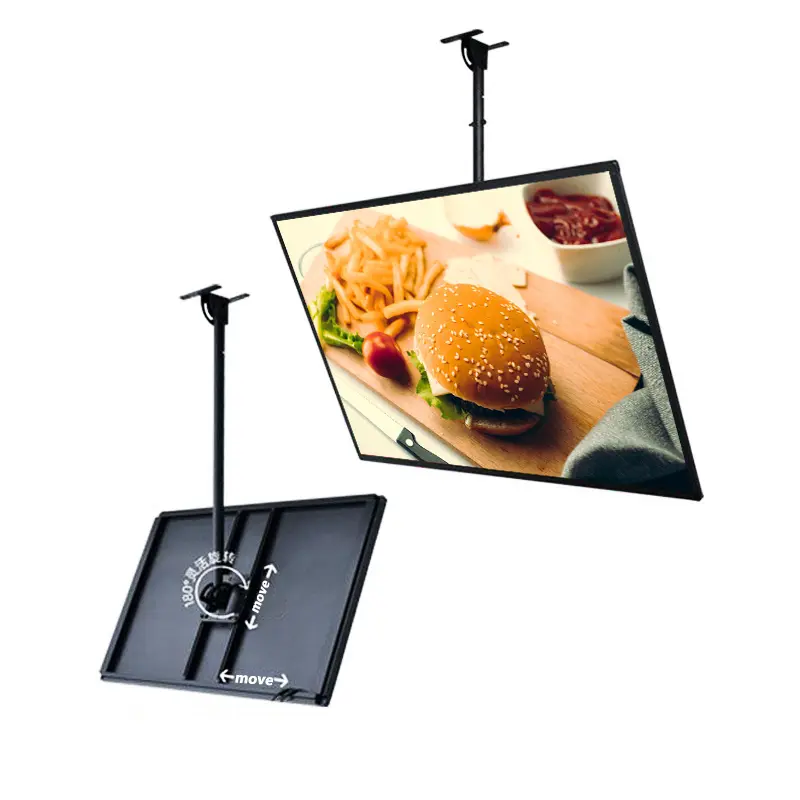 กล่องไฟ LED 12V DC สำหรับร้านอาหารสั่งโฆษณาอาหารแบบมีไฟด้านหลัง