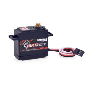 S1500M 15KG ingranaggi in metallo Servo digitale per 1/10 1/8 ad alta velocità RC auto barca Smart Robot RC modello accessori - Product Image 2