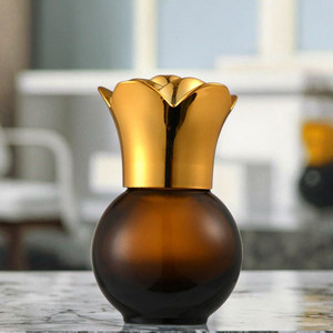 New Amber Double <strong>Gourd</strong> Bottle 10ml 20ml 30ml 50ml Essential <strong>Oil</strong> Adjustable Essential <strong>Oil</strong> Bottle - Product Image 1
