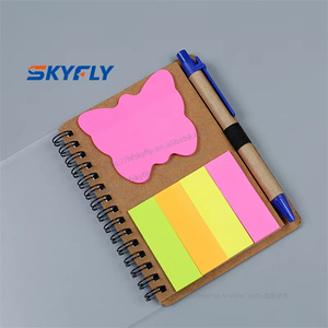 Multifuncional publicidad creativa combinación portátil nota adhesiva cuaderno Bloc de notas logotipo personalizado - Product Image 3