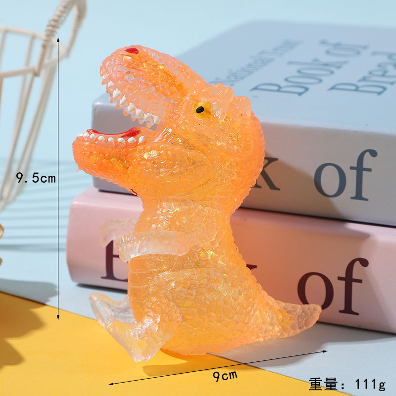 Tyrannosaure rex jaune foncé