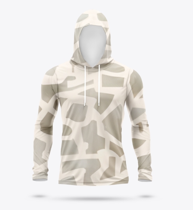 camouflage blanc