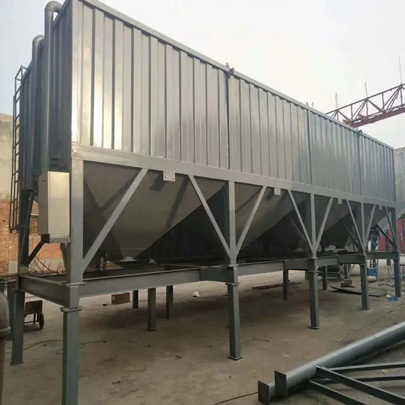 Popular 40t 50 ton horizontal 20 pies contenedor tipo cemento silo tamaño contenedor silo horizontal silo tanque cemento