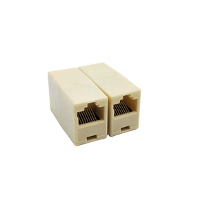 Ethernet сетевой кабель локальной сети, Столярный удлинитель, штекер 10 шт. RJ45 Cat5 8P8C, разъем, соединитель для удлинения широкополосной сети - Product Image 2