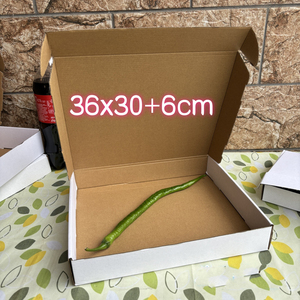 Custom Printing Recycled Large Folding Aircraft Commodity Transport Packaging <strong>Box</strong> 3-layer E-pit Corrugated Paper Shipping <strong>Box</strong> - Product Image 2