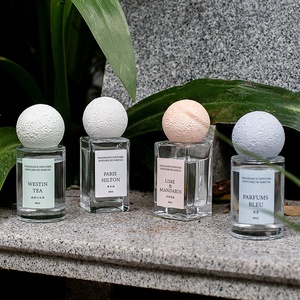 Botol Aromaterapi Kosong Bentuk Bulan Kecil yang Cantik, <span class=keywords><strong>Diffuser</strong></span> Batu Aroma untuk Rumah - Product Image 3