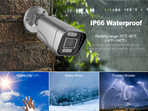 FSAN 8channel 4K 8MP <strong>IP</strong> Cameras Set Two Way Audio Intelligent Bullet Network Camera CCTV <strong>System</strong> Waterproof AI POE NVR Kit CMOS - Product Image 2