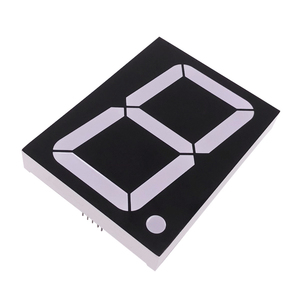 HouKem-50011-BSR จอแสดงผล7ส่วนสีแดงตัวเลขหลัก5นิ้ว LED 7ส่วนสำหรับนาฬิกาดิจิทัลเวลา