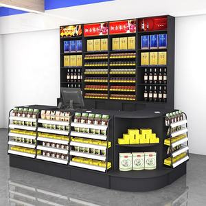 杂货店结帐台柜台便利店结帐台零售展示架收银台柜台 - Product Image 2
