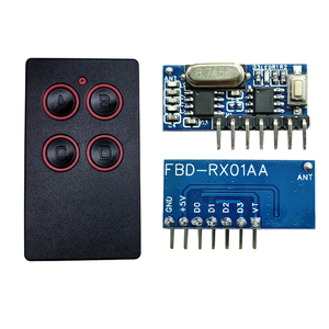 Personalizzato nuovo codice di apprendimento a 4 pulsanti Ev1527 Kit di controllo remoto per Smart Home Led trasmettitore e ricevitore a lungo raggio - Product Image 1