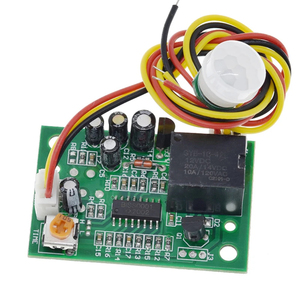 DC 12V PIR赤外線モジュール調整可能リレー出力人体センサー - Product Image 2