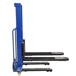 500kg Small Portable <strong>Pallet</strong> Lift Semiy Electric Stacker for Warehouse <strong>Loading</strong> <strong>Unloading</strong> Goods - Product Image 1