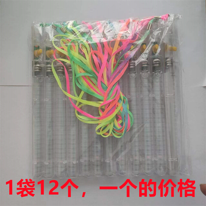 Glow stick with string-white