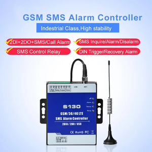 GSM 2G Cellular RTU SMS Remote Controller S130 2DIN 2 Salidas de relé Bomba de tanque de combustible Automatización Monitoreo Sistema de alarma - Product Image 4