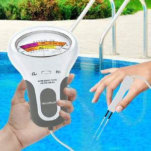 2 in 1 PH klor ölçer cihazı PC102 PH test cihazı klor su kalitesi test cihazı araçları havuz akvaryum için taşınabilir - Product Image 5