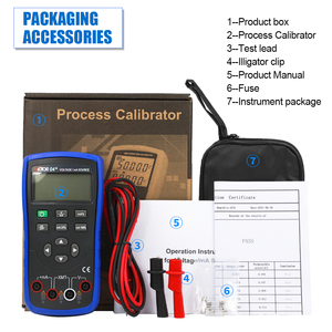 Calibrador de temperatura VICTOR 04 +, fuente de voltaje/mA, calibrador de entrada y fuente multifunción, pantalla LCD grande con 0.05% accur - Product Image 6