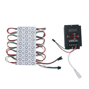 Indirizzabile RGB Full Color Led modulo 12V RGBIC SMD5050 luce impermeabile programmabile iniezione Led modulo per segno pubblicitario - Product Image 5
