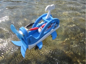 2024新しいDIY水陸両用車両船Orcaロボット玩具教育科学建物STEMプロジェクト卸売 - Product Image 6