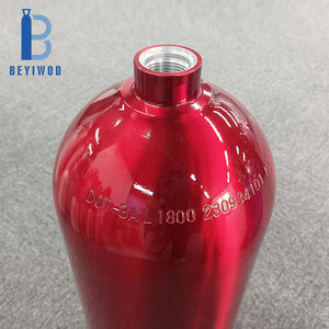 Cga660 van Racing NOS xi lanh Tank-dot3al áp suất cao nhôm 2.5-20LB cho CO2 gas - Product Image 5