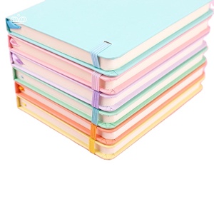 Macaron-Libreta de colores para estudiantes, cuaderno de ejercicios, diario, de fábrica, personalizable, venta al por mayor - Product Image 1