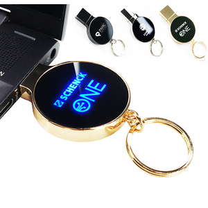 カスタマイズされたロゴLEDディスプレイUSB3.0メタルフラッシュドライブ新しいデザイン - Product Image 1