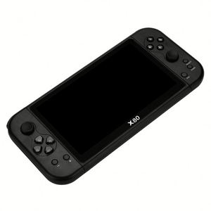 X80 7インチハンドヘルドPSPゲームコンソールGBAペットエルフ大画面デュアルリモコンPS1アーケードポケットゲームプレーヤー - Product Image 6