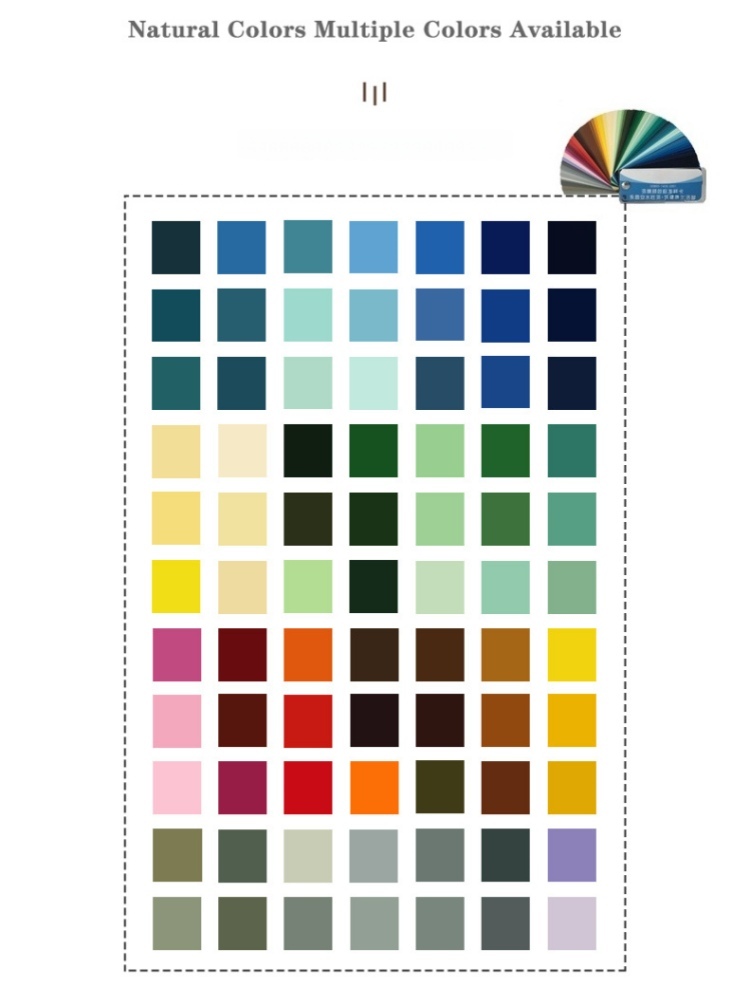 CARTE DE COULEURS