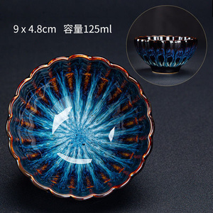 ถ้วยชาเซรามิกกังฟูถ้วยเดียวเปลี่ยนเตาเผา130มล. - Product Image 2