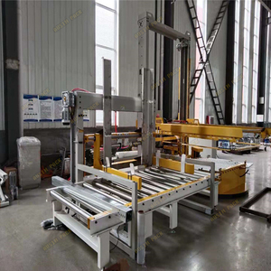 Plastic Bin <strong>Ss</strong> Trays Automatic 2 Way Inline Empty <strong>Pallet</strong> Dispenser Linha De Embalagem Palletization Stacking Dispensing Machine - Product Image 3