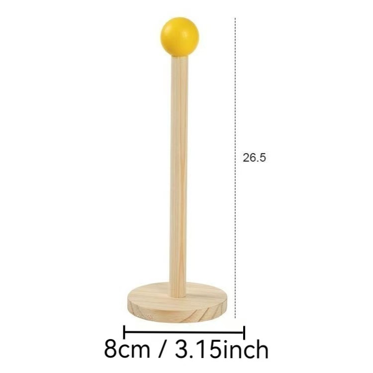 One yellow piece (pine wood)