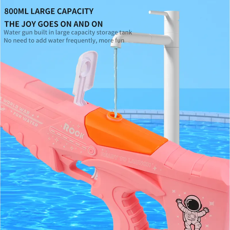 Electric Powerful Guns High Pressure Summer Big Large Water Gun Toy For Kids And Adults