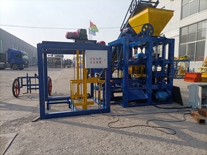 优质人行道小型家庭商务制砖混凝土砌块机互锁底价 - Product Image 3