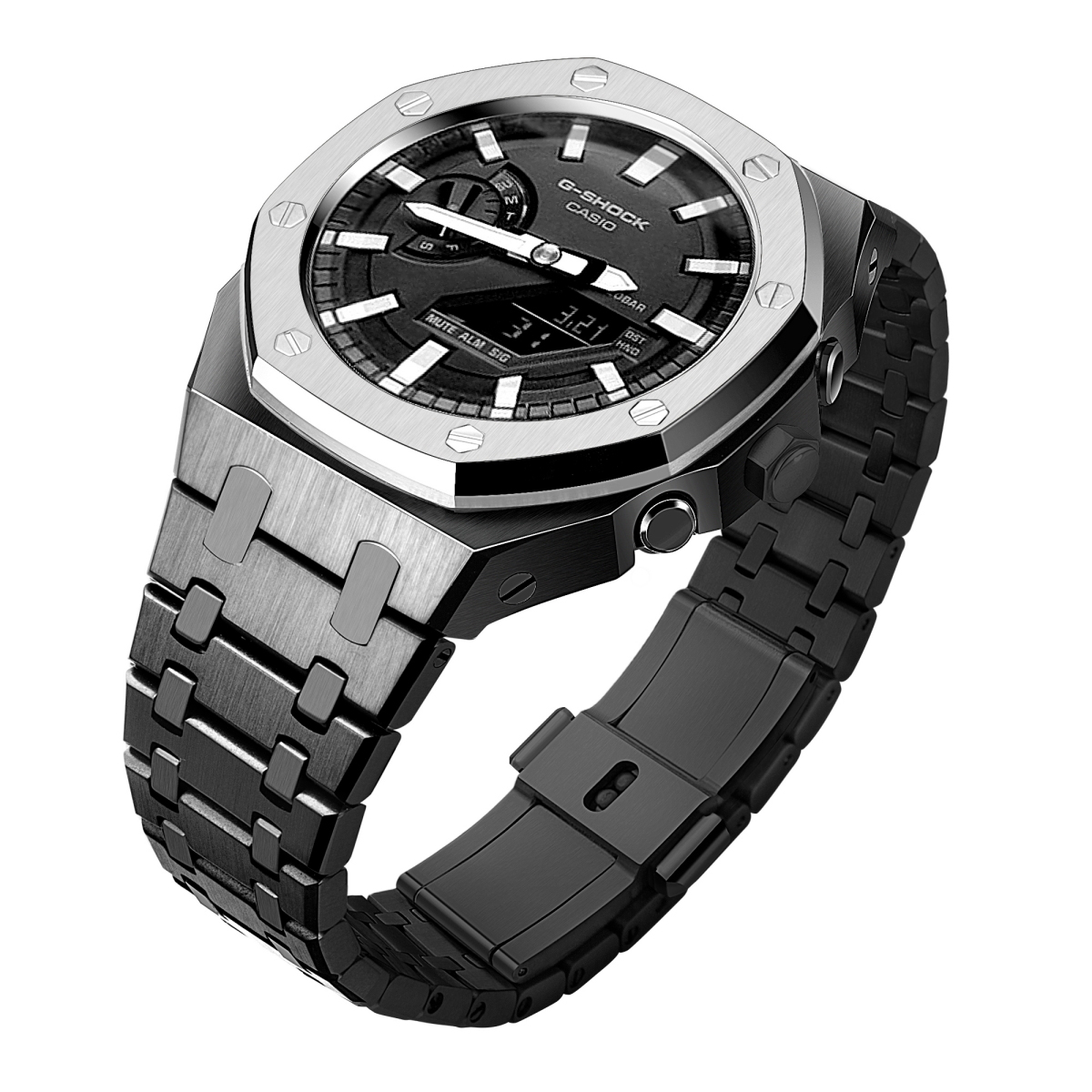 Bande d'acier noire Fresh Shell